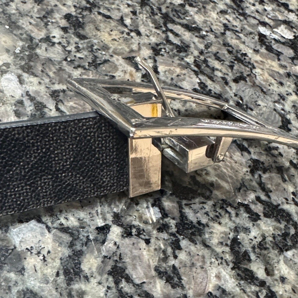 Michael Kors reversible Brown or black Patterned Belt - Picture 6 of 12